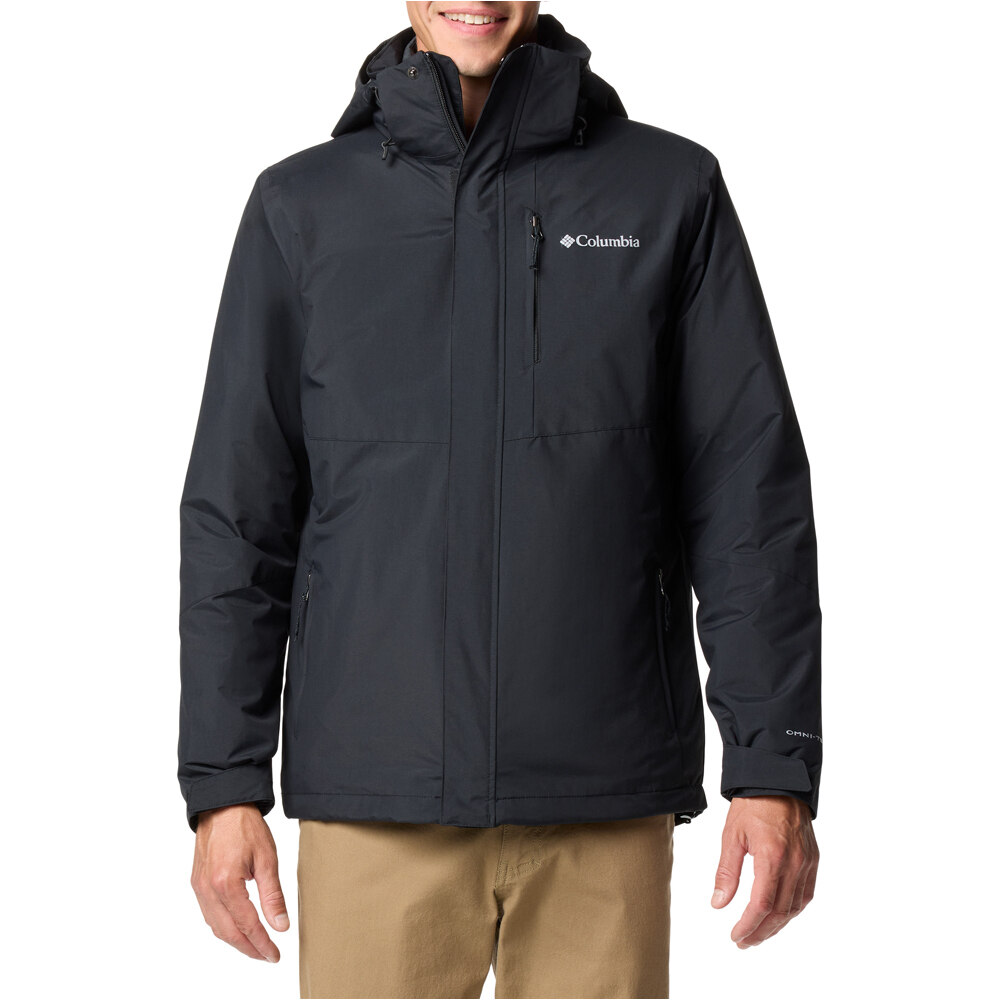 Element blocker iii chaqueta impermeable insulada hombre Negro (S)