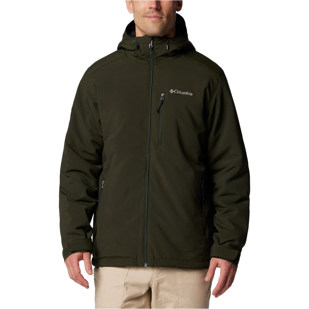 Gate racer ii chaqueta softshell hombre Verde (L)