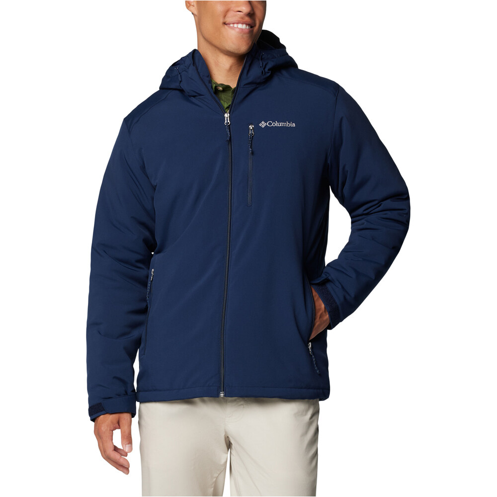 Gate racer ii chaqueta softshell hombre Azul (M)