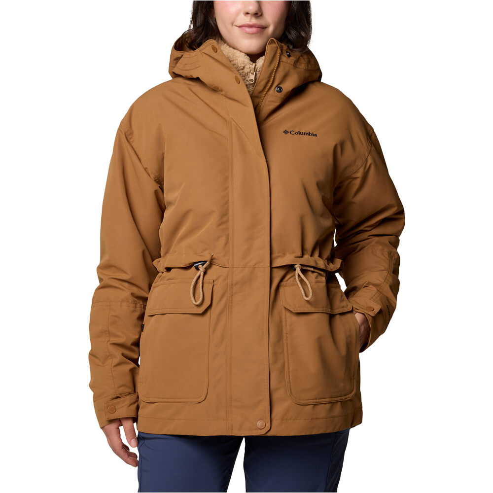 Columbia drop ridge ii chaqueta impermeable insulada mujer