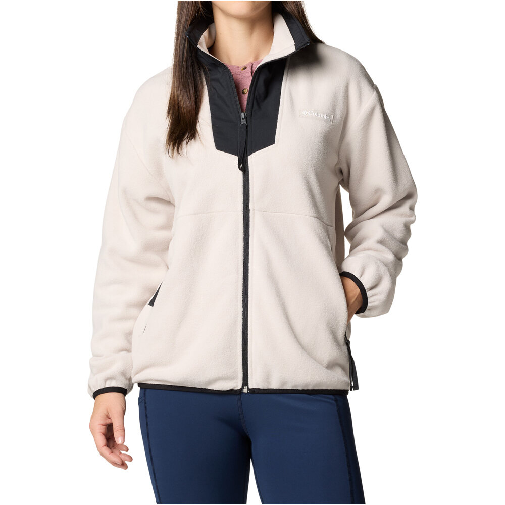 Sequoia grove forro polar mujer Marron