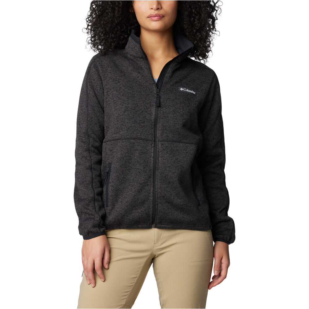 Weather ii forro polar mujer Negro (L)