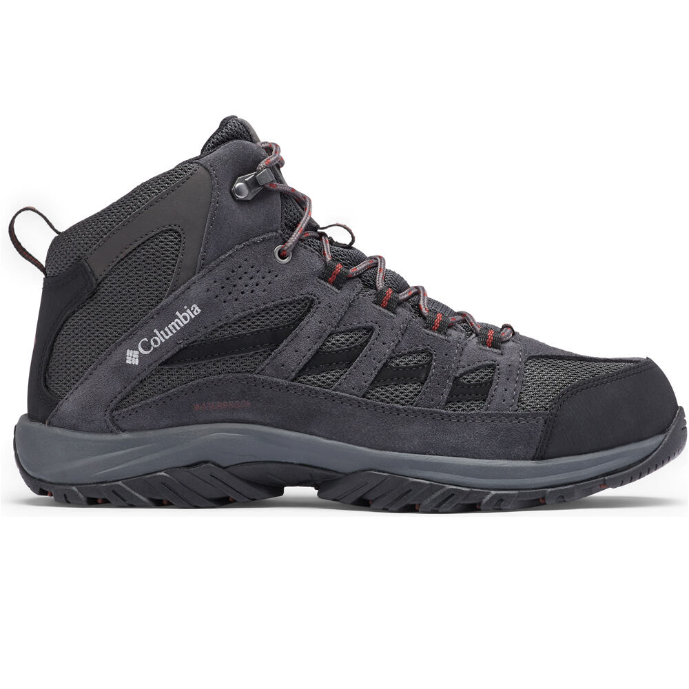 Crestwood mid waterproof bota trekking hombre Gris (43,5)