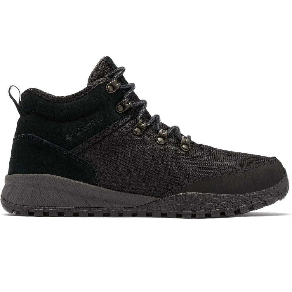 Fairbanks mid bota trekking hombre Negro (42,5)