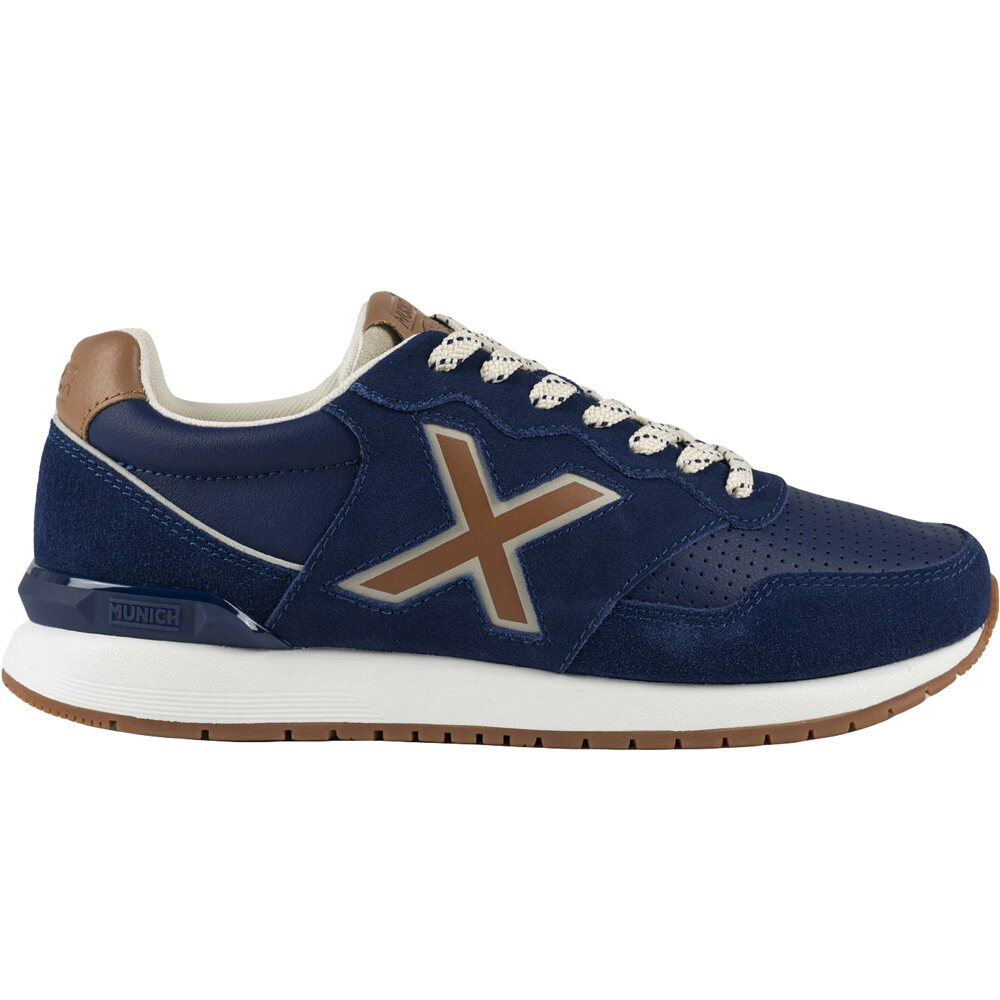 Dash premium 253 zapatilla moda hombre Azul (43)