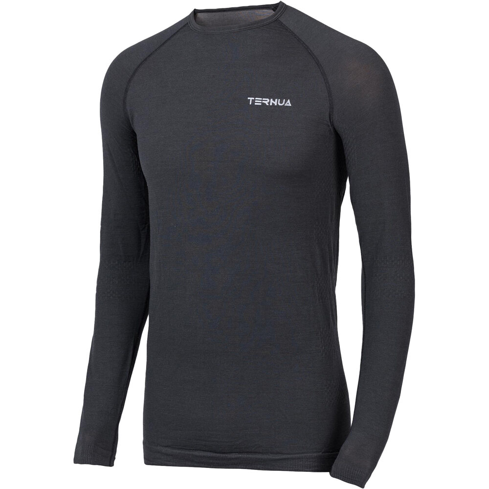 Nore camiseta térmica manga larga hombre Gris (XL)