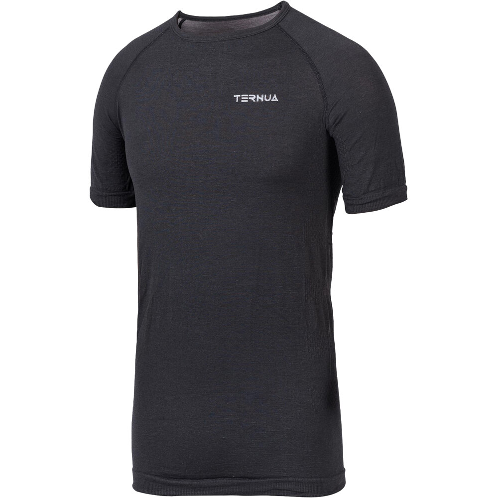Nore camiseta térmica manga corta hombre Gris (XL)