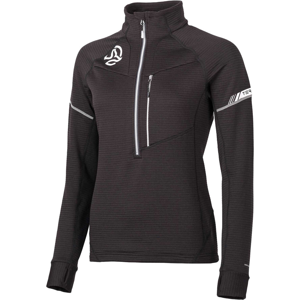 Swift forro polar mujer Negro (M)
