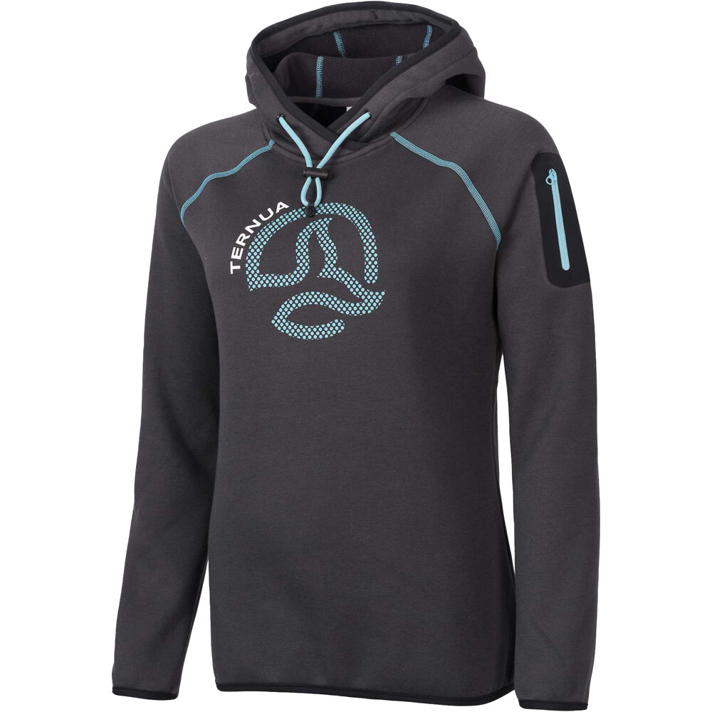 Fox point Sudaderas Montaña Mujer Negro (XL)