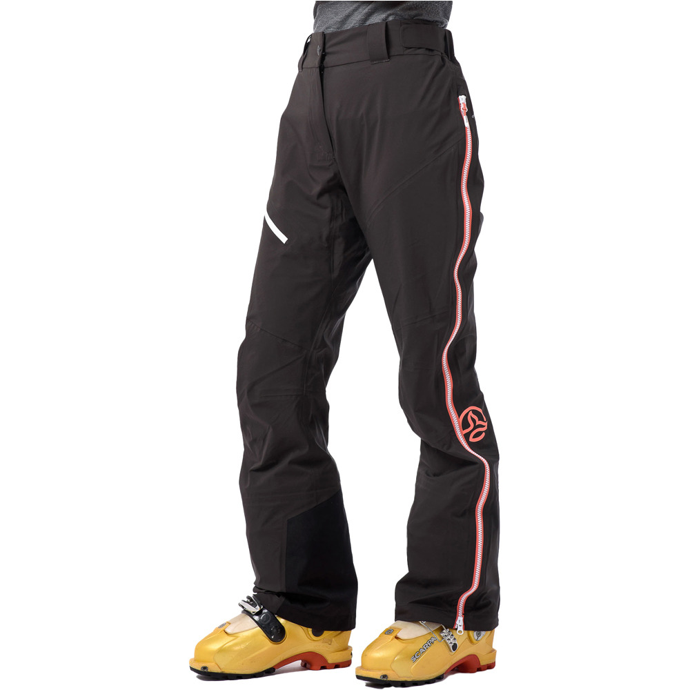 Ignition pantalón impermeable mujer Negro (XS)
