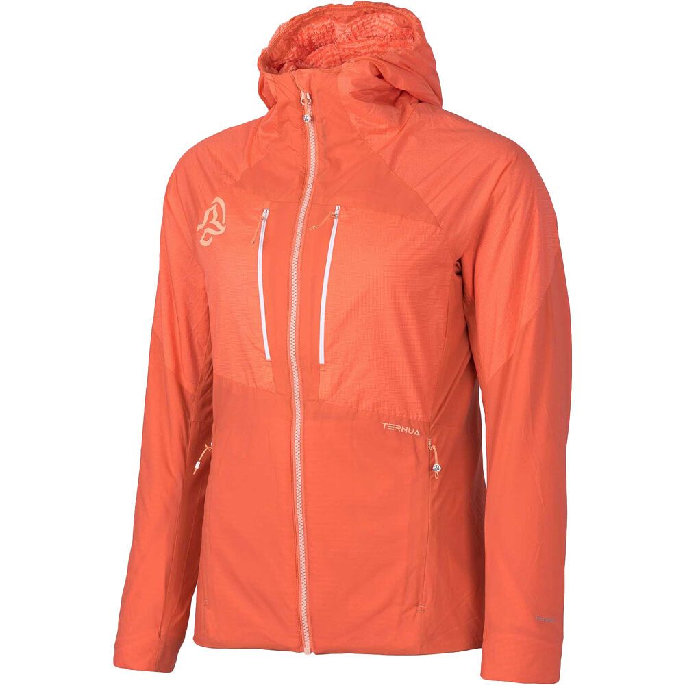 Kimoa chaqueta outdoor mujer Naranja (S)