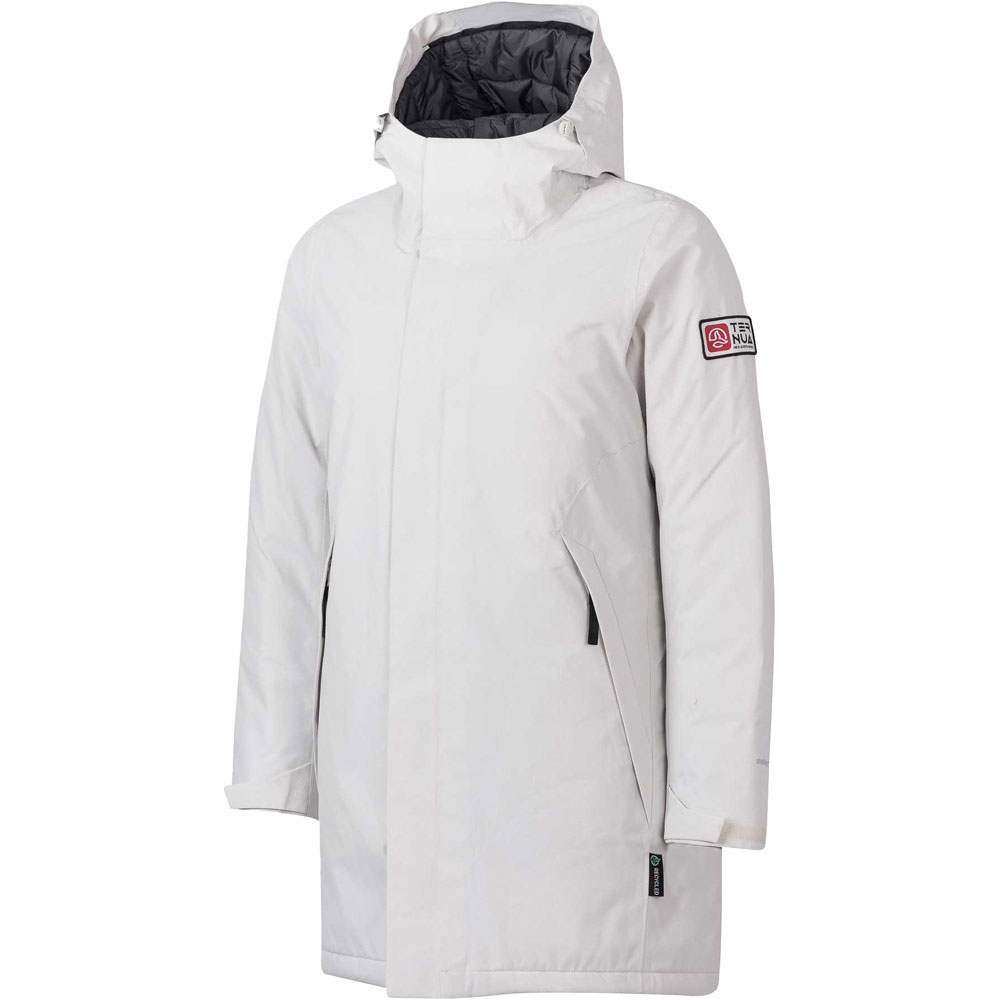 Naskaupi chaqueta impermeable insulada mujer Gris (XXL)