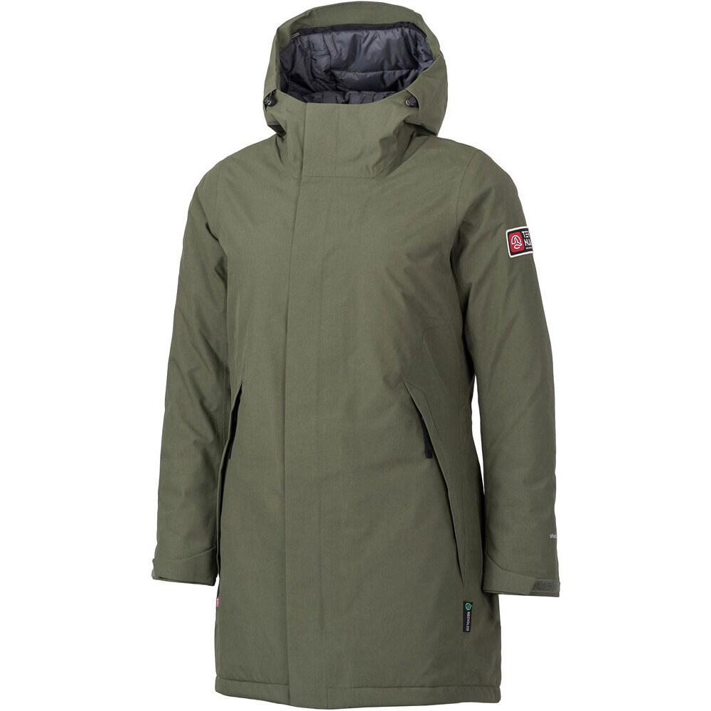 Naskaupi chaqueta impermeable insulada mujer