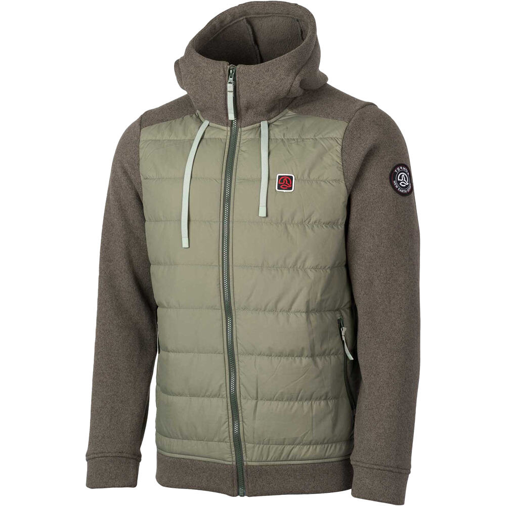 Silene forro polar hombre Verde (S)