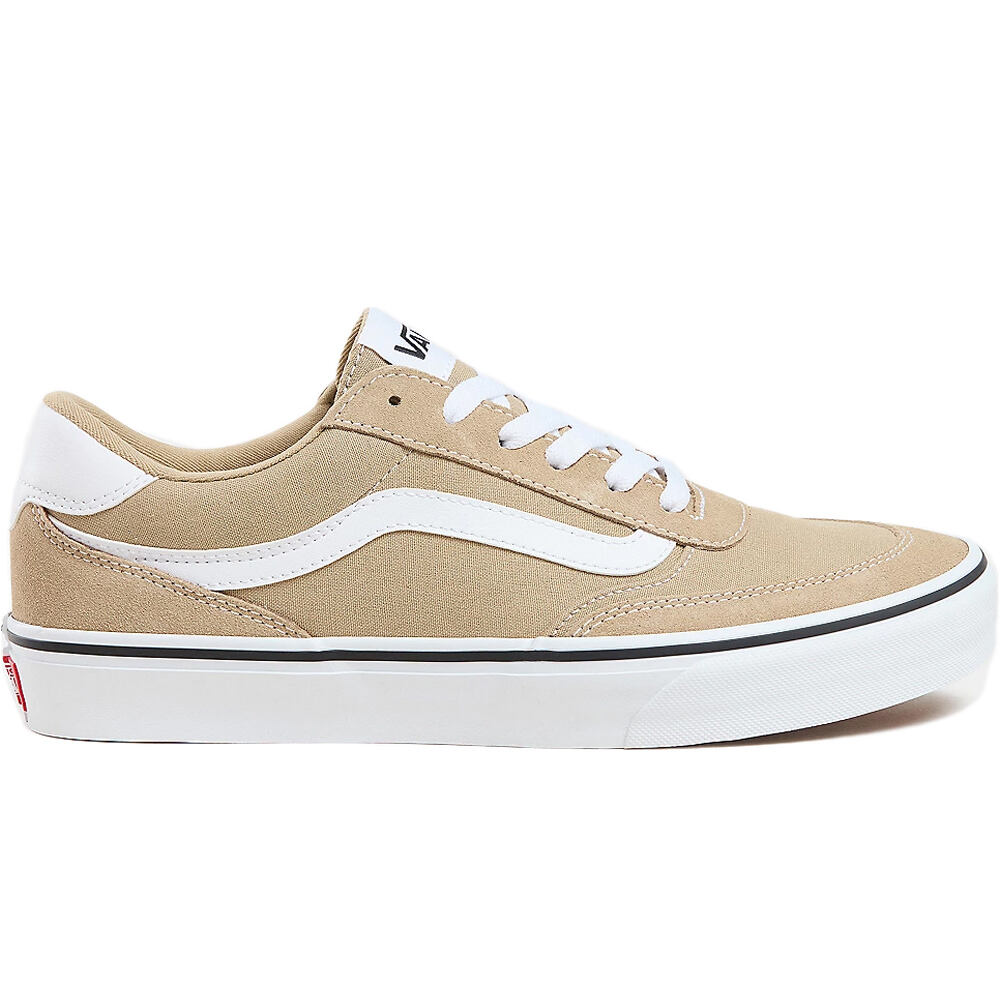 Brooklyn ls zapatilla moda hombre Marron (44)