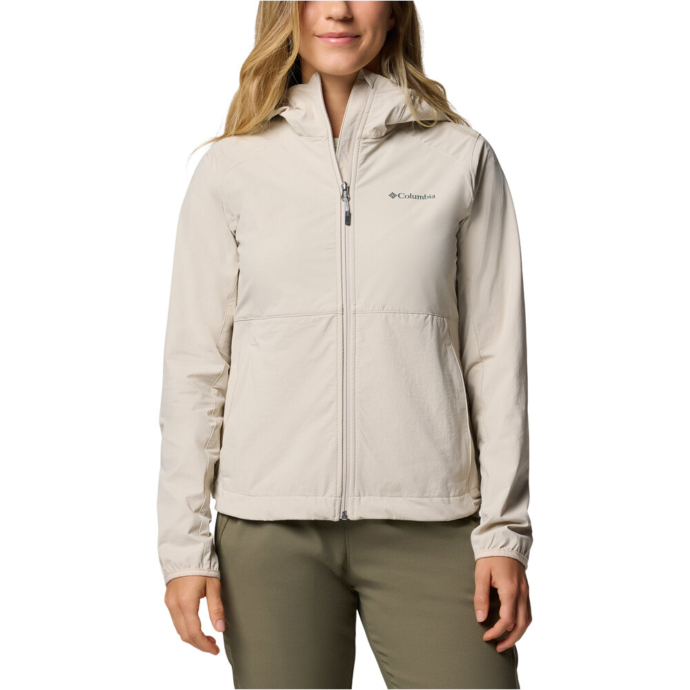 Heather canyon ii chaqueta softshell mujer Gris (S)