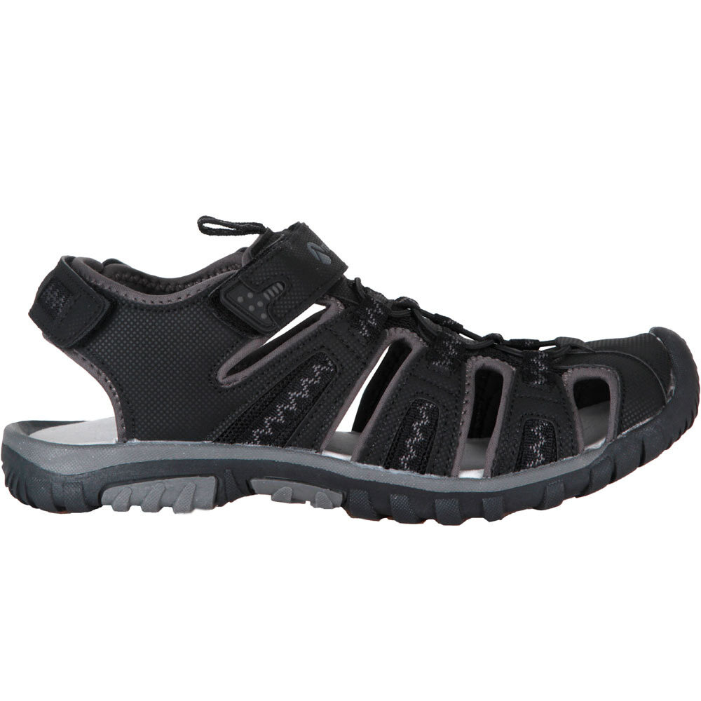 Talkk sandalias trekking hombre Negro (40)