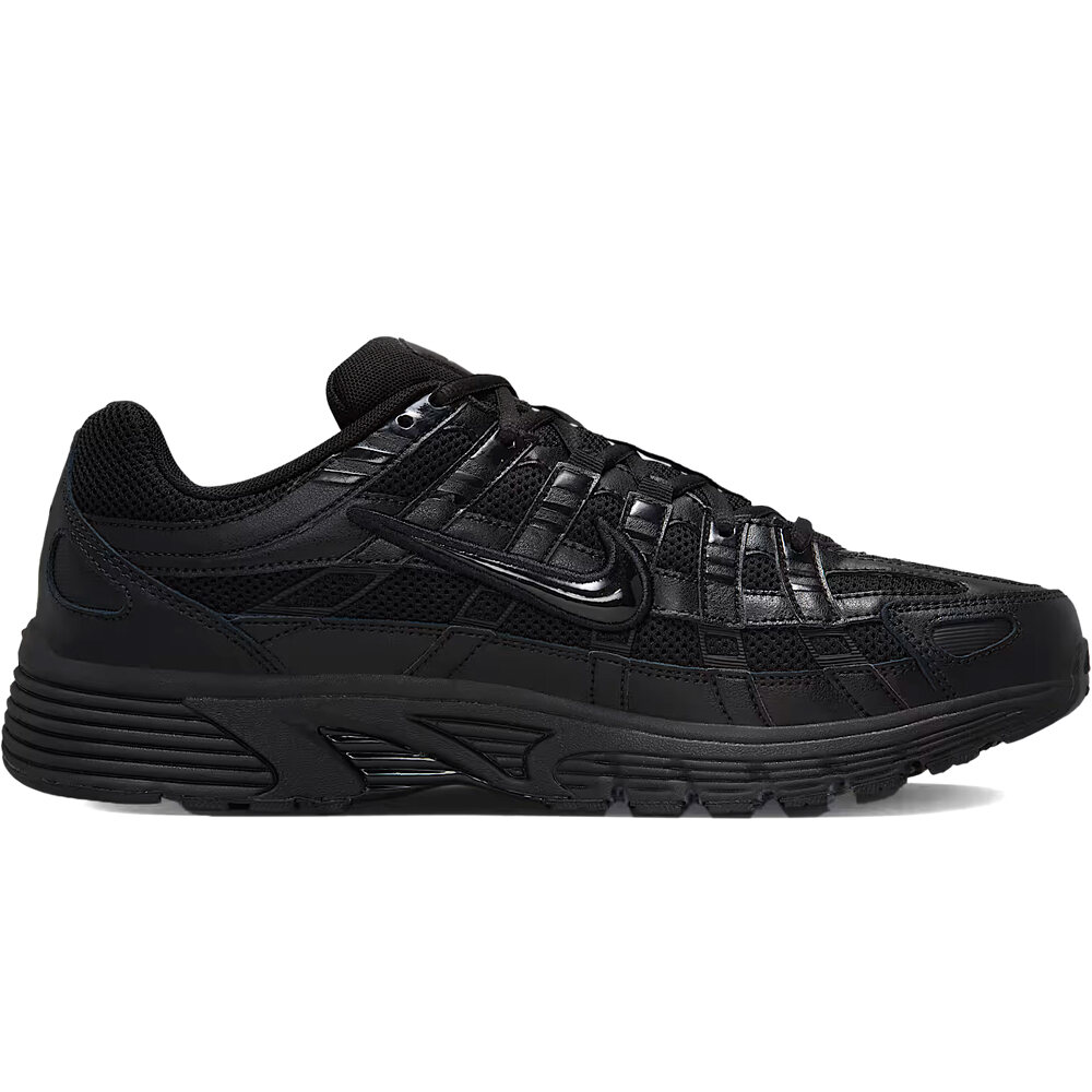 P-6000 zapatilla moda hombre Negro (40,5)