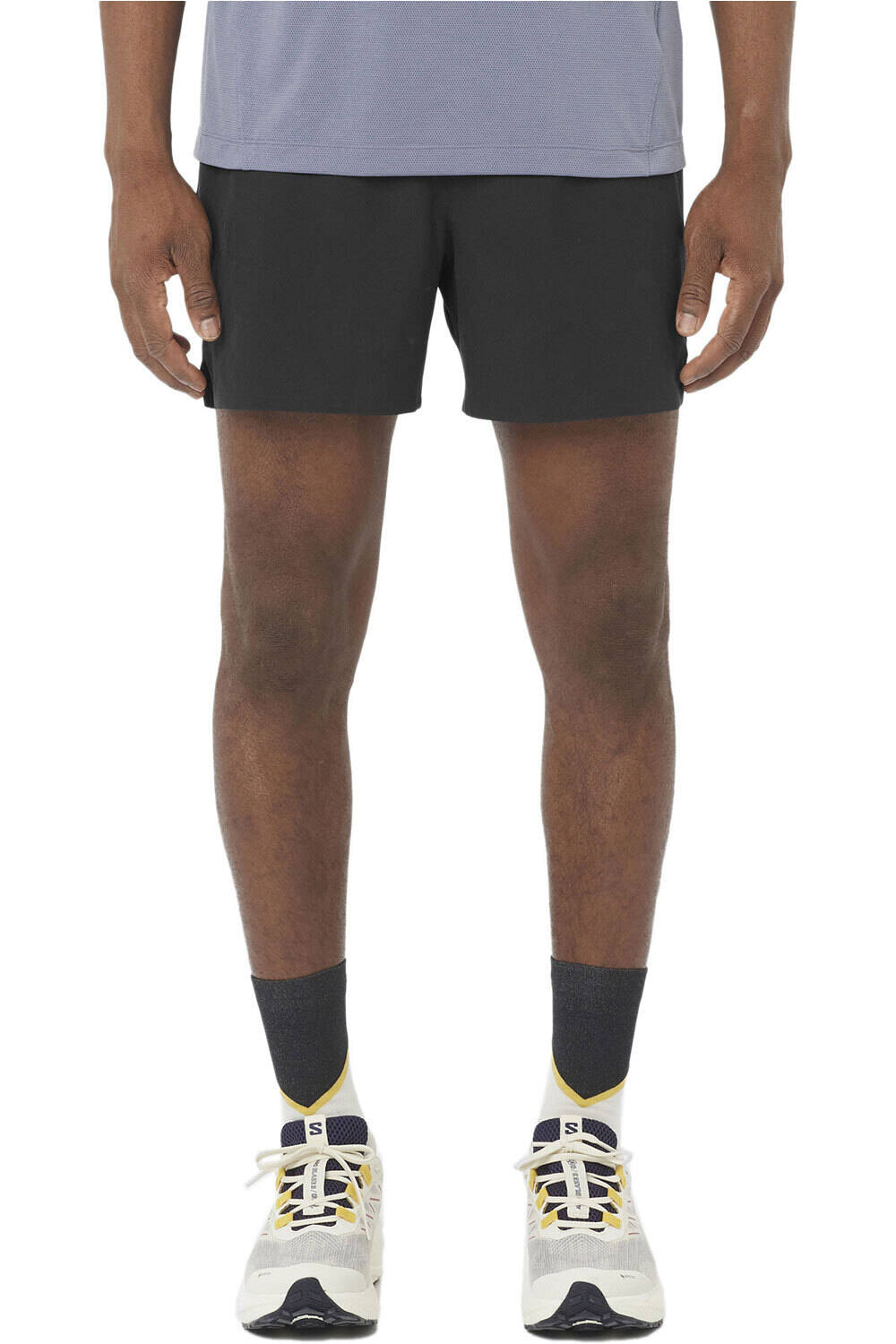 Shkout easy pantalón running hombre Negro (L)