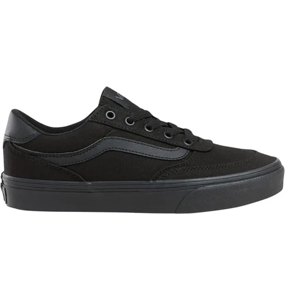 Brooklyn ls zapatilla moda hombre Negro (44)