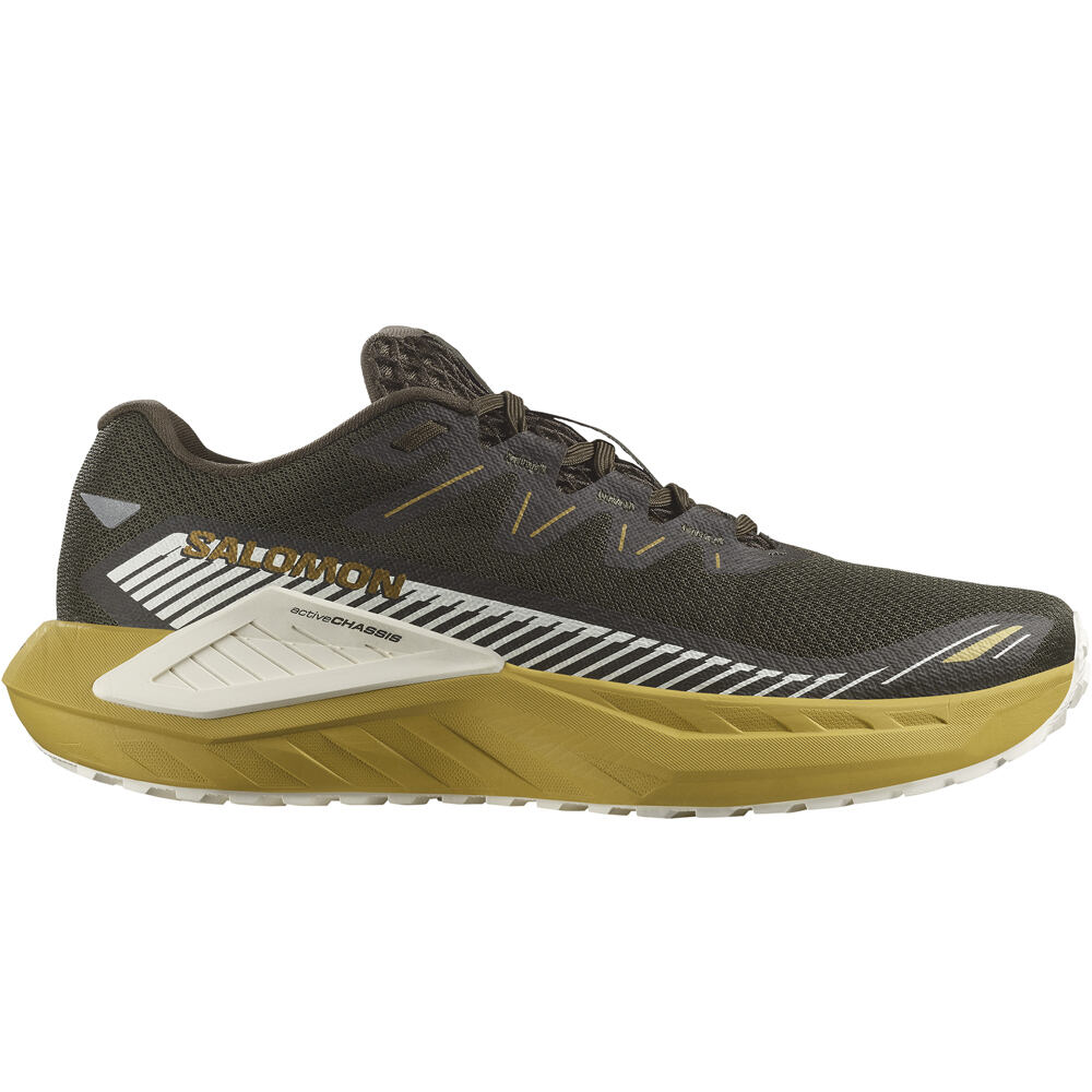 Drx defy gravel zapatilla running hombre Negro (42 2/3)