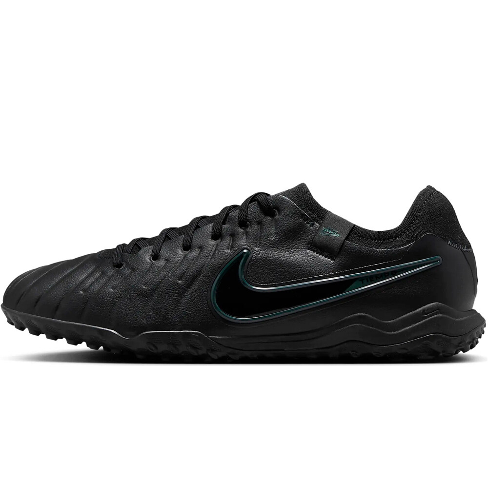 Tiempo legend 10 pro tf botas de futbol multitaco y terreno duro Negro (40,5)
