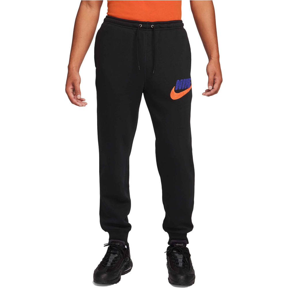 M nk club bb jogger chnl ftra pantalón hombre Negro (XL)