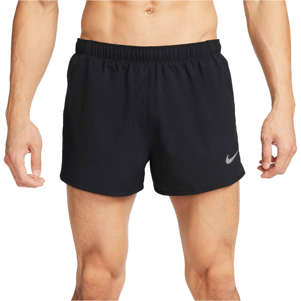 Dri-fit fast pantaloneta técnica hombre Negro (XL)