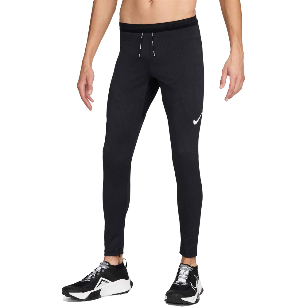 Dri-fit adv aeroswift malla larga running hombre Negro (S)