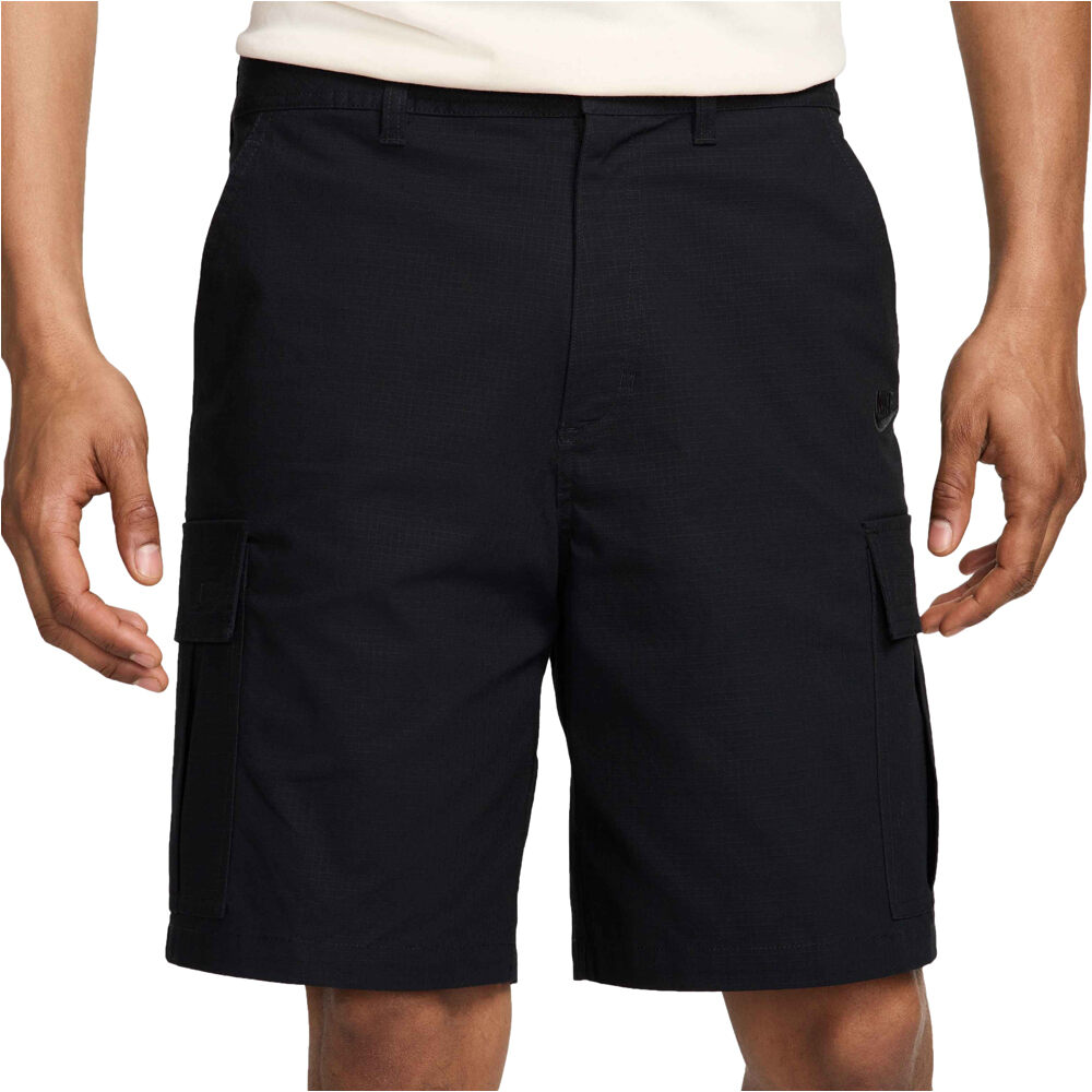 M nk club wvn cargo short bermudas hombre Negro (32)