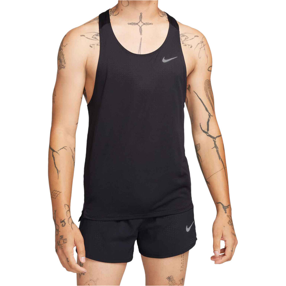 Nike dri-git fast singlet camiseta entrenamiento tirantes hombre