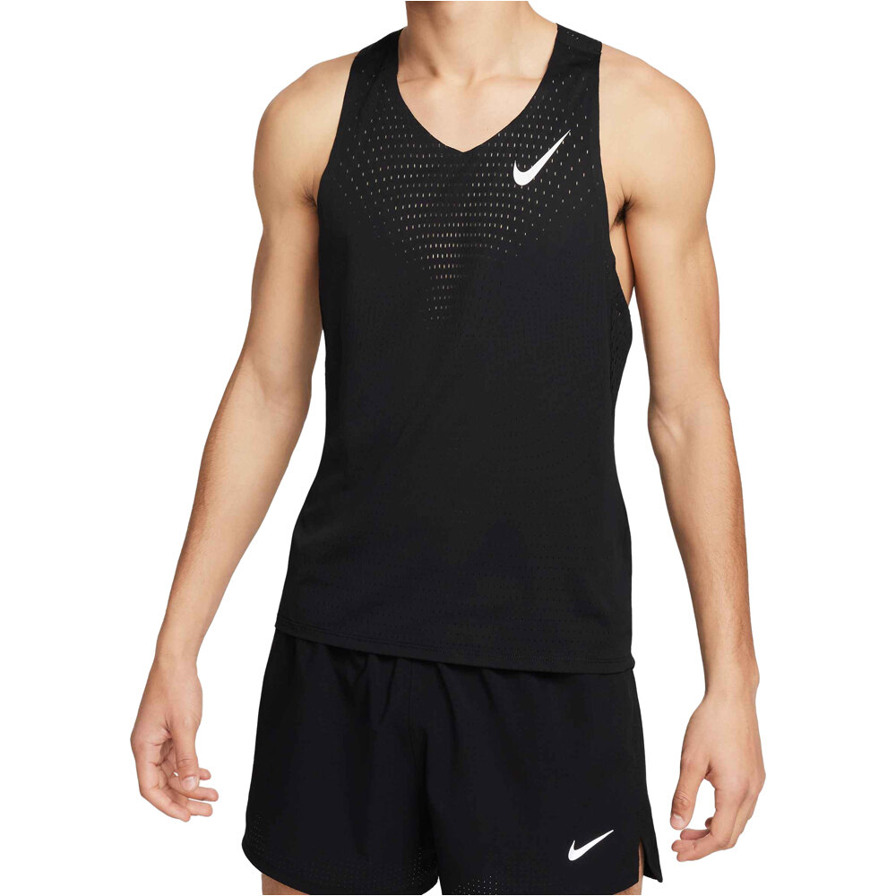 Nike m nk dfadv aroswft singlet camiseta entrenamiento tirantes hombre