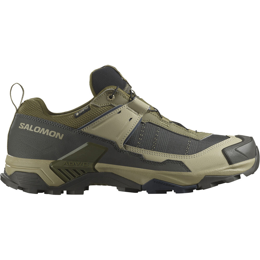 X ultra 5 gore-tex zapatilla trekking hombre Verde (40)