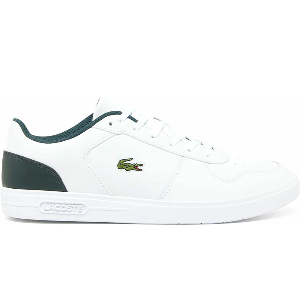 T-base zapatilla moda hombre Blanco (44)