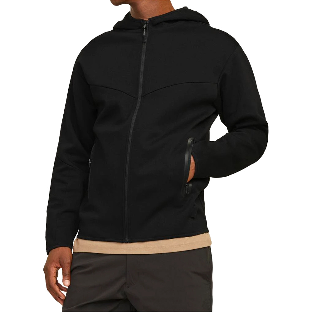 Fusion sudadera hombre Negro (L)
