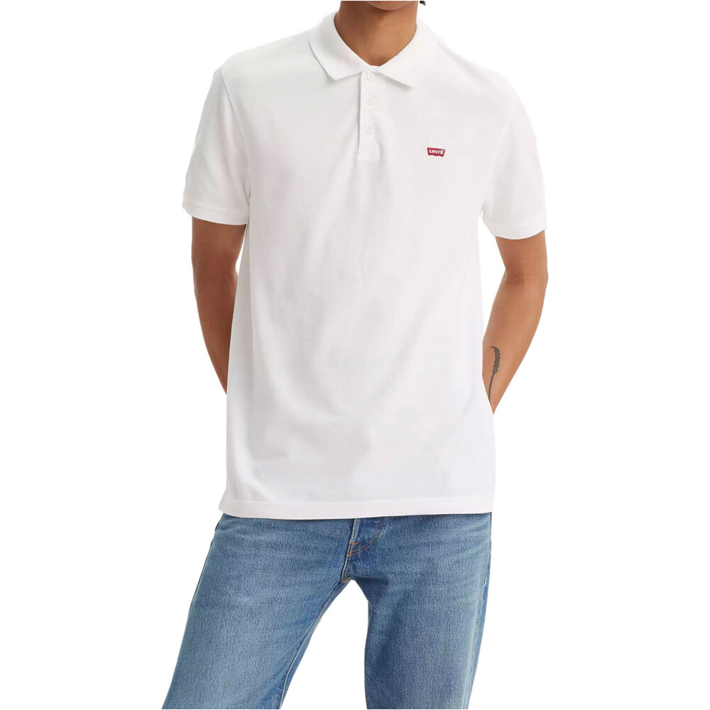 Housemark polo manga corta hombre Blanco (XS)