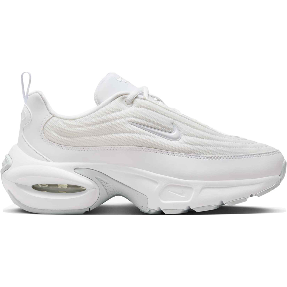 Air max portal zapatilla moda mujer Blanco (45,5)