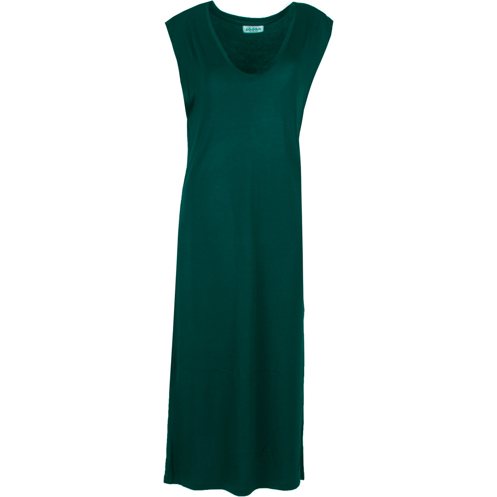 Dress summer textil playa y piscina Gris (S)