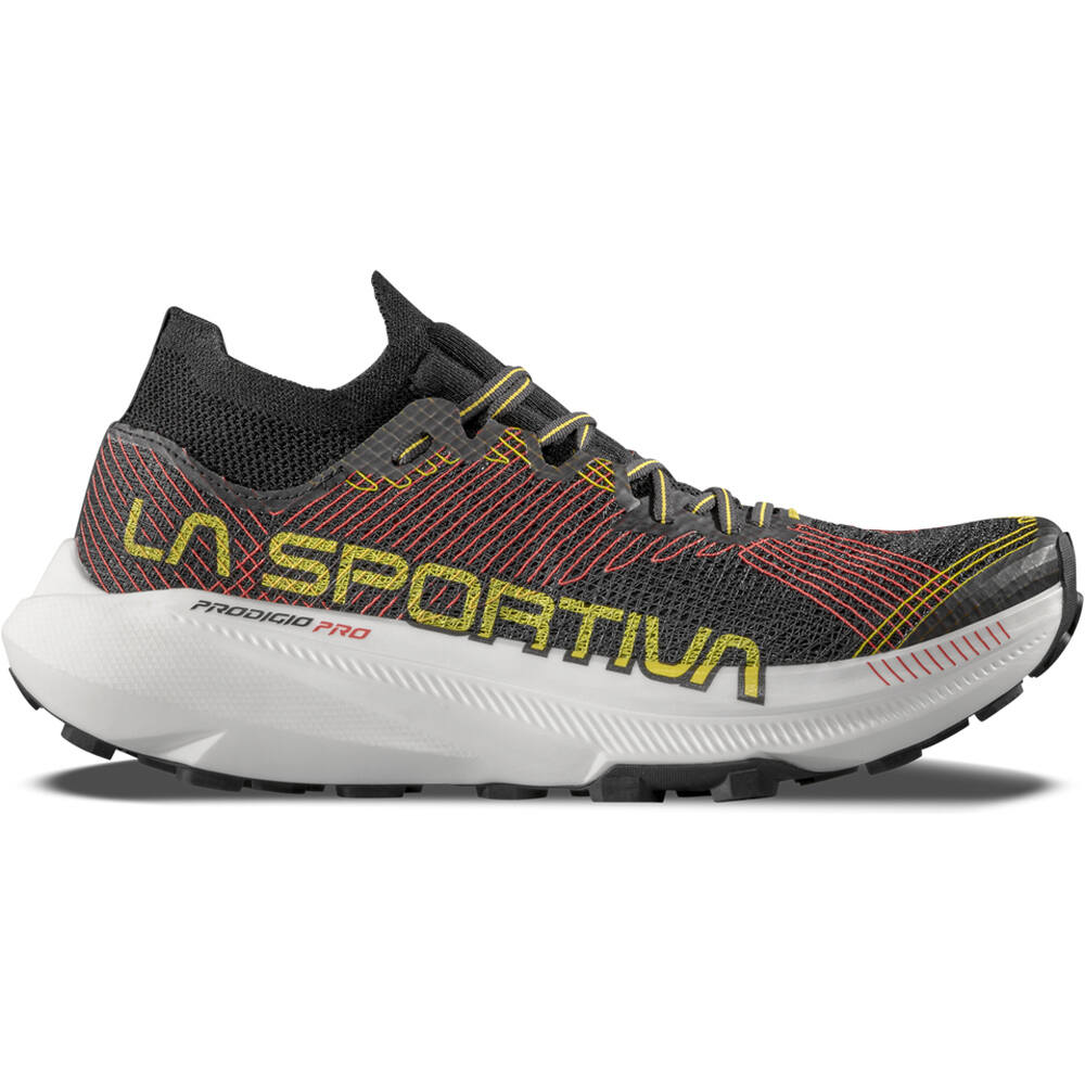 Prodigio pro zapatillas trail hombre Negro (42,5)