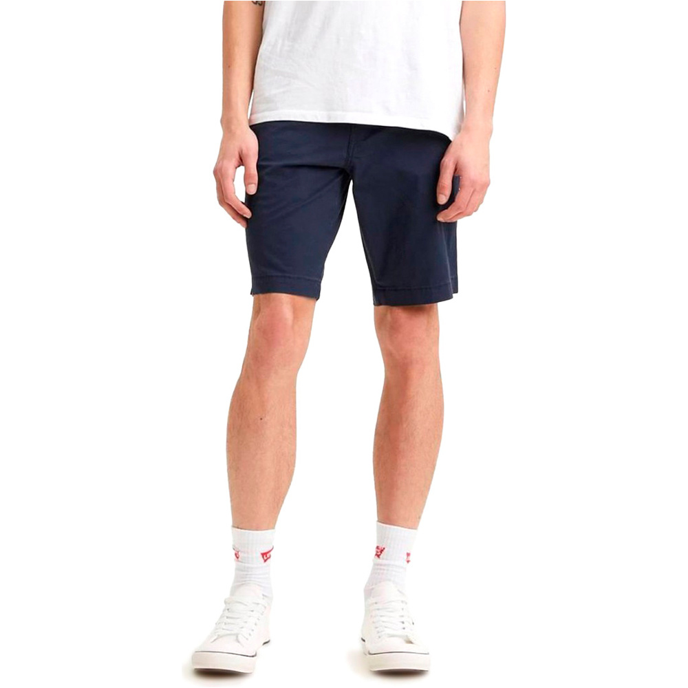 Chino bermudas hombre Marino (28)