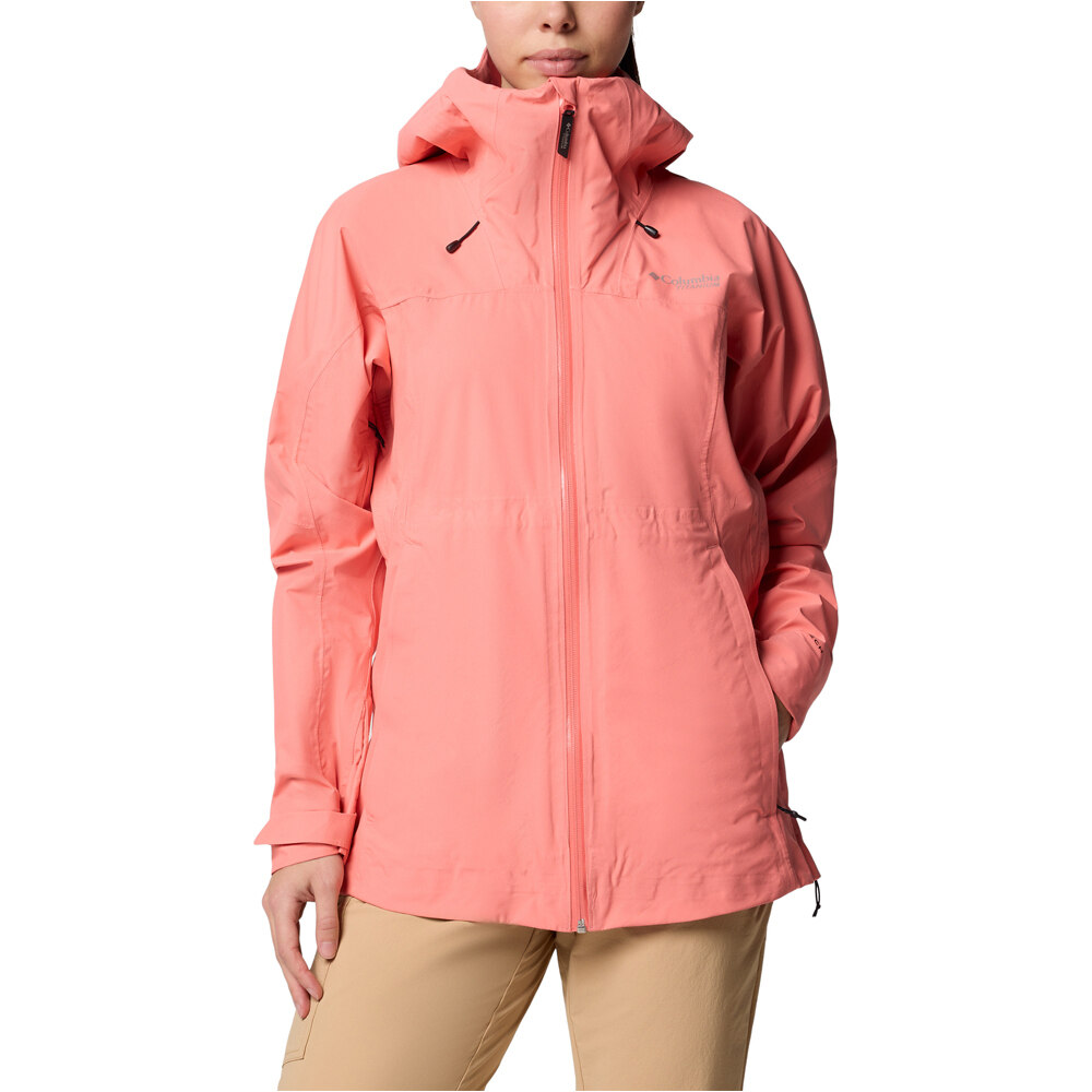 Columbia northwest explorer 3l chaqueta impermeable mujer