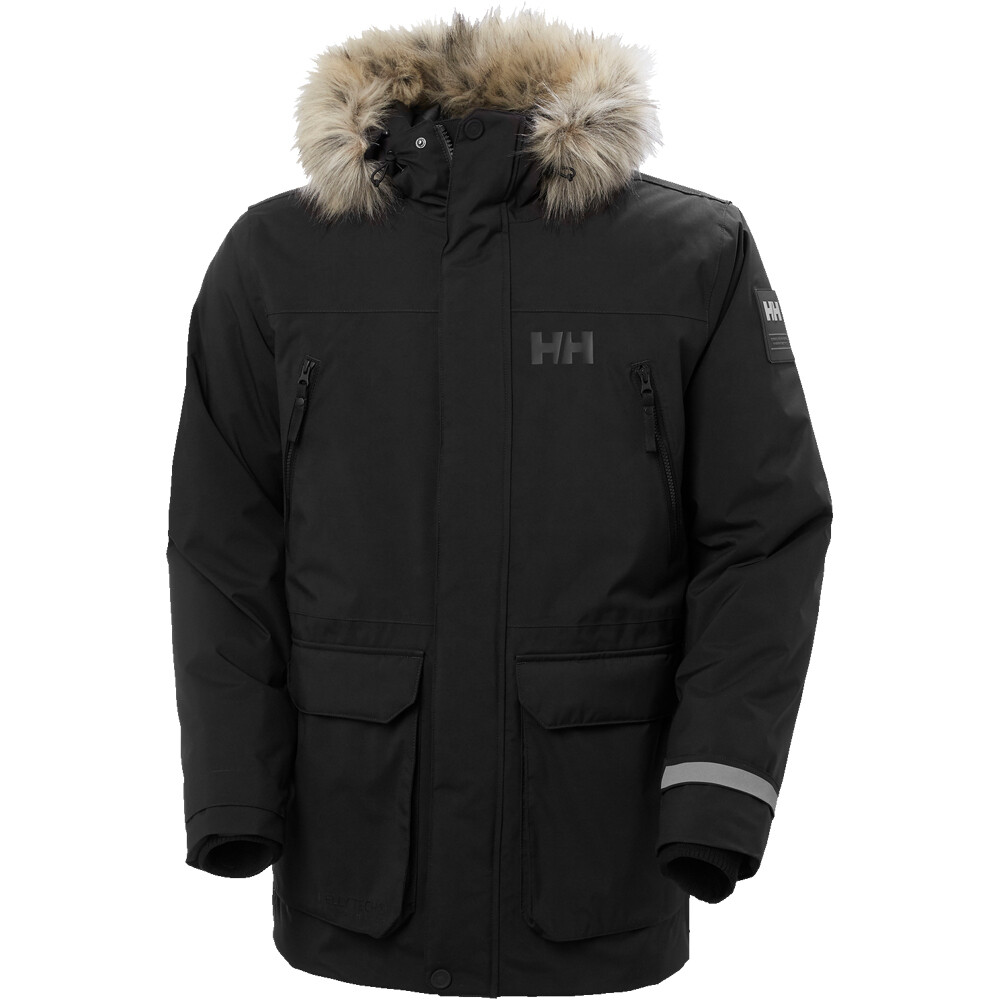 Reine chaquetas hombre Negro (XXL)