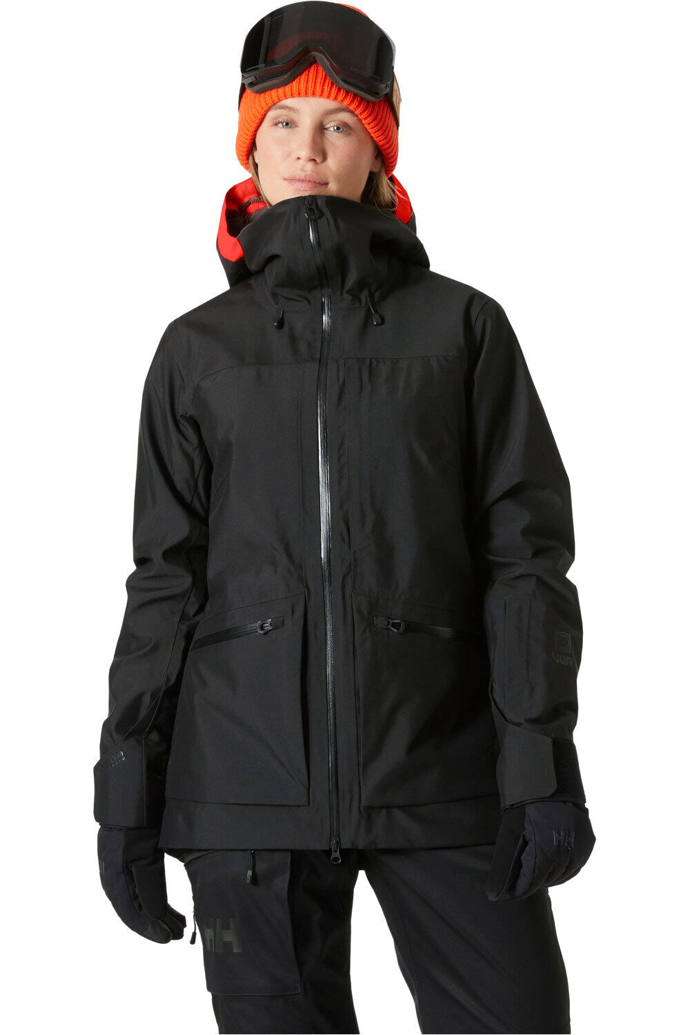 Powderqueen 30 chaqueta esquĂ mujer Negro (XL)