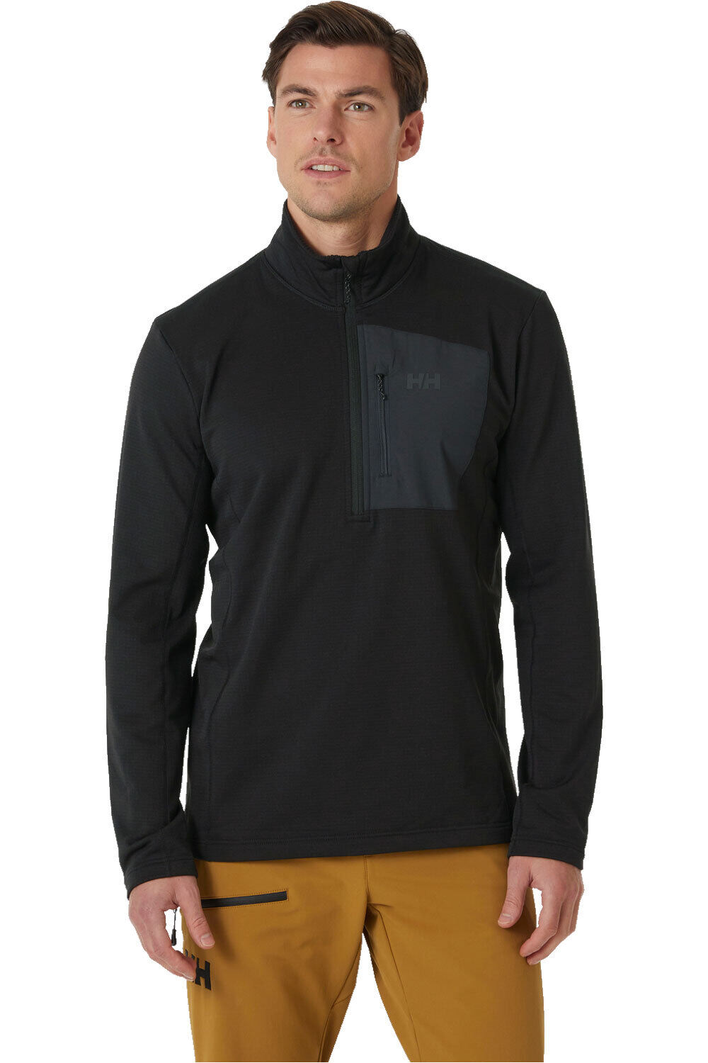 Versatile forro polar hombre Negro (L)