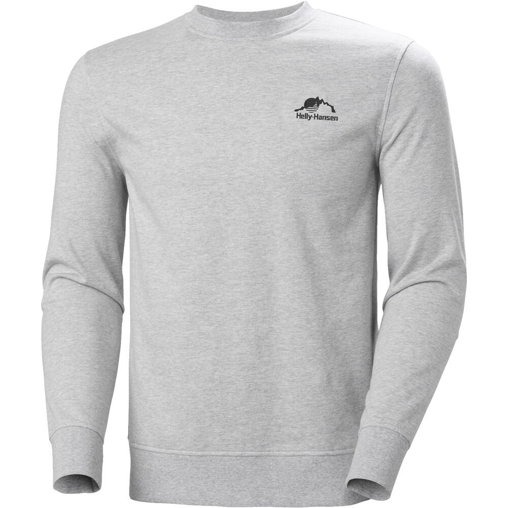 Nord graphic Sudaderas Montaña Hombre Gris (L)