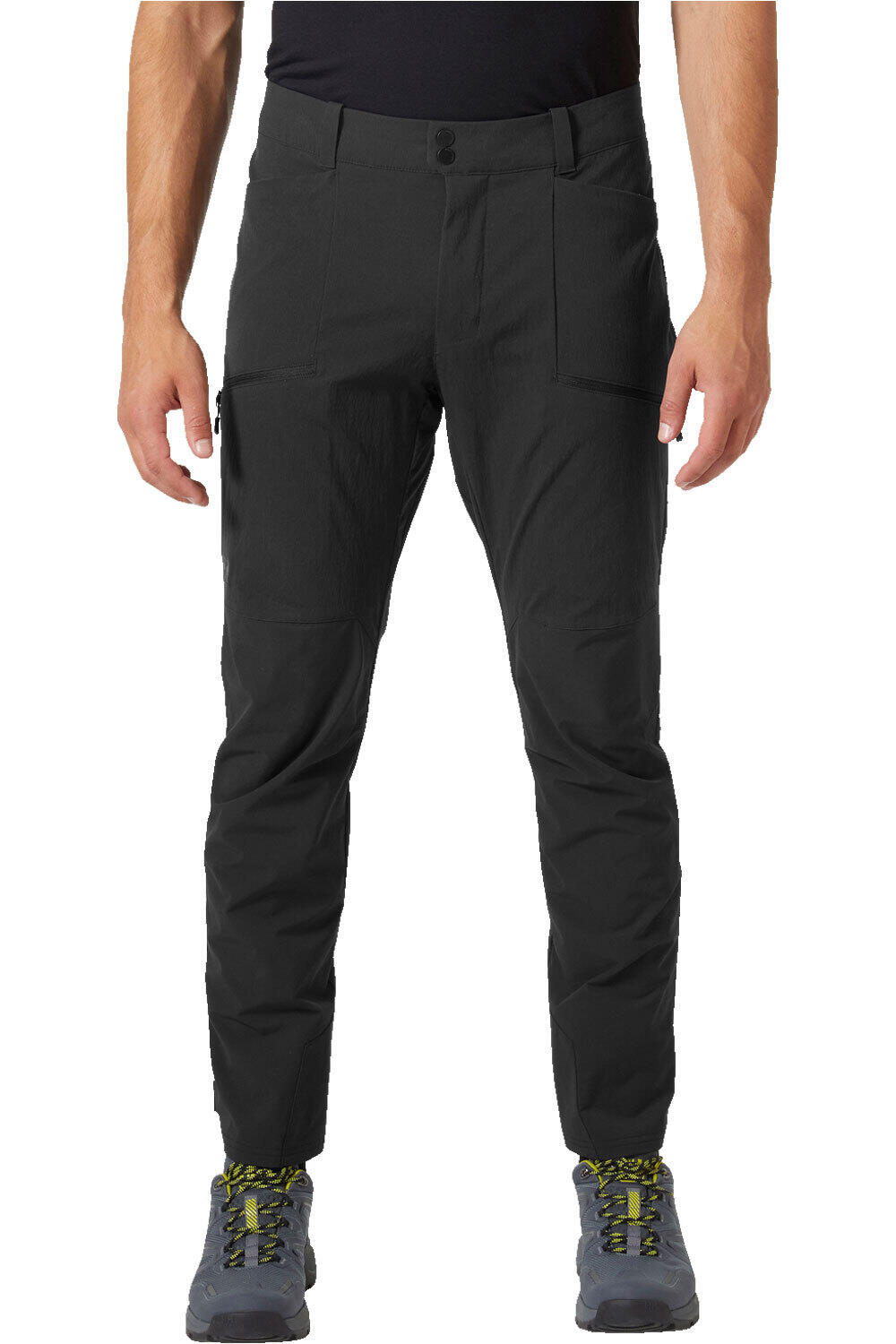 Hovda tur pantalón montaña hombre Negro (XXL)