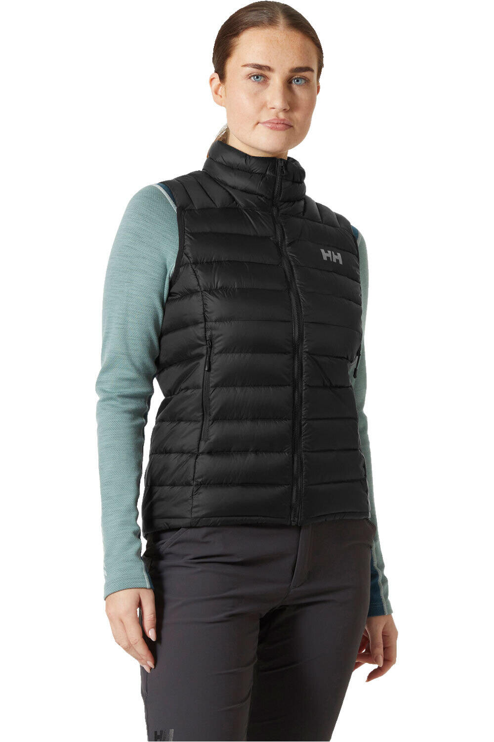 Verglas 20 chaleco outdoor mujer Negro (L)