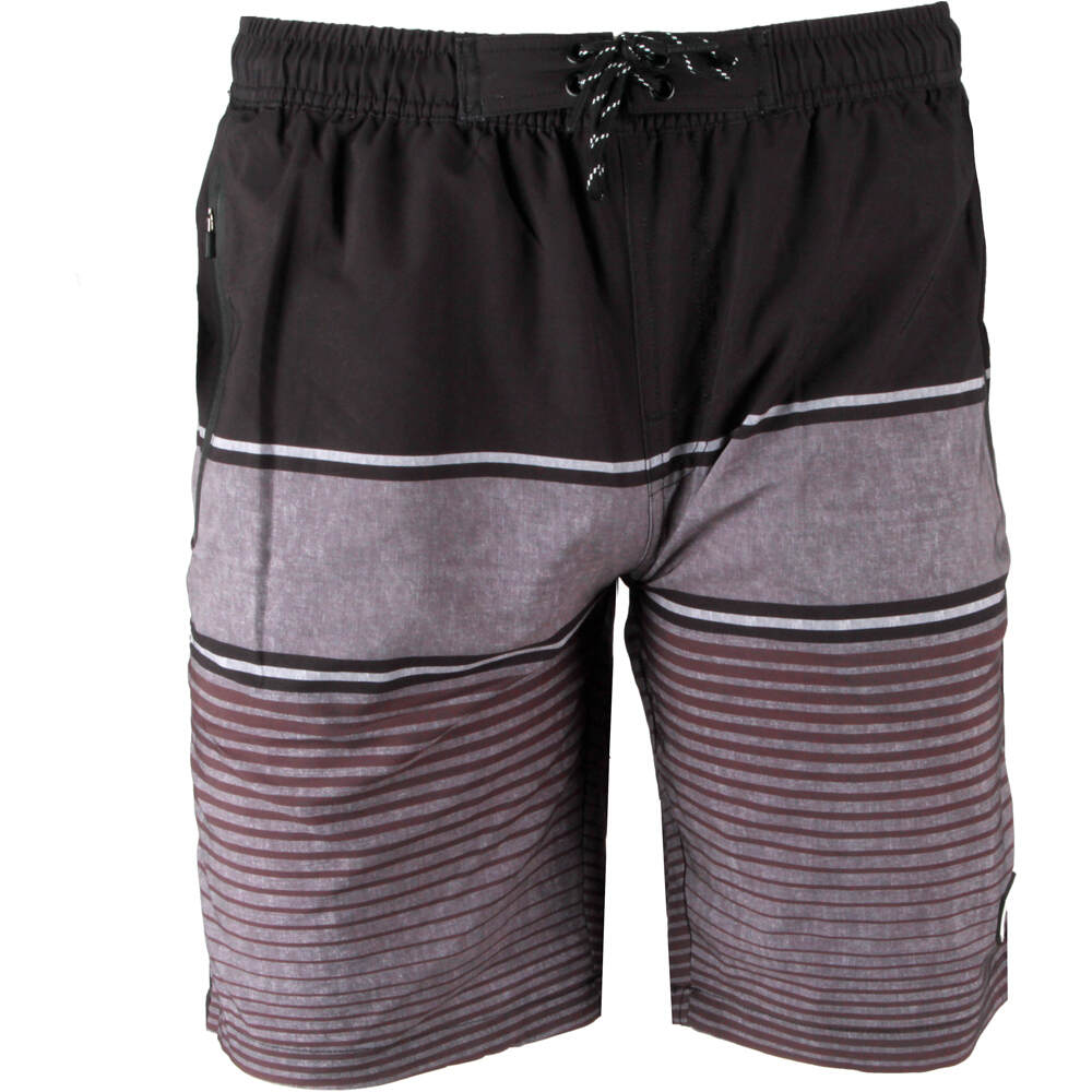 Bloq surf bañador playa hombre Negro (M)