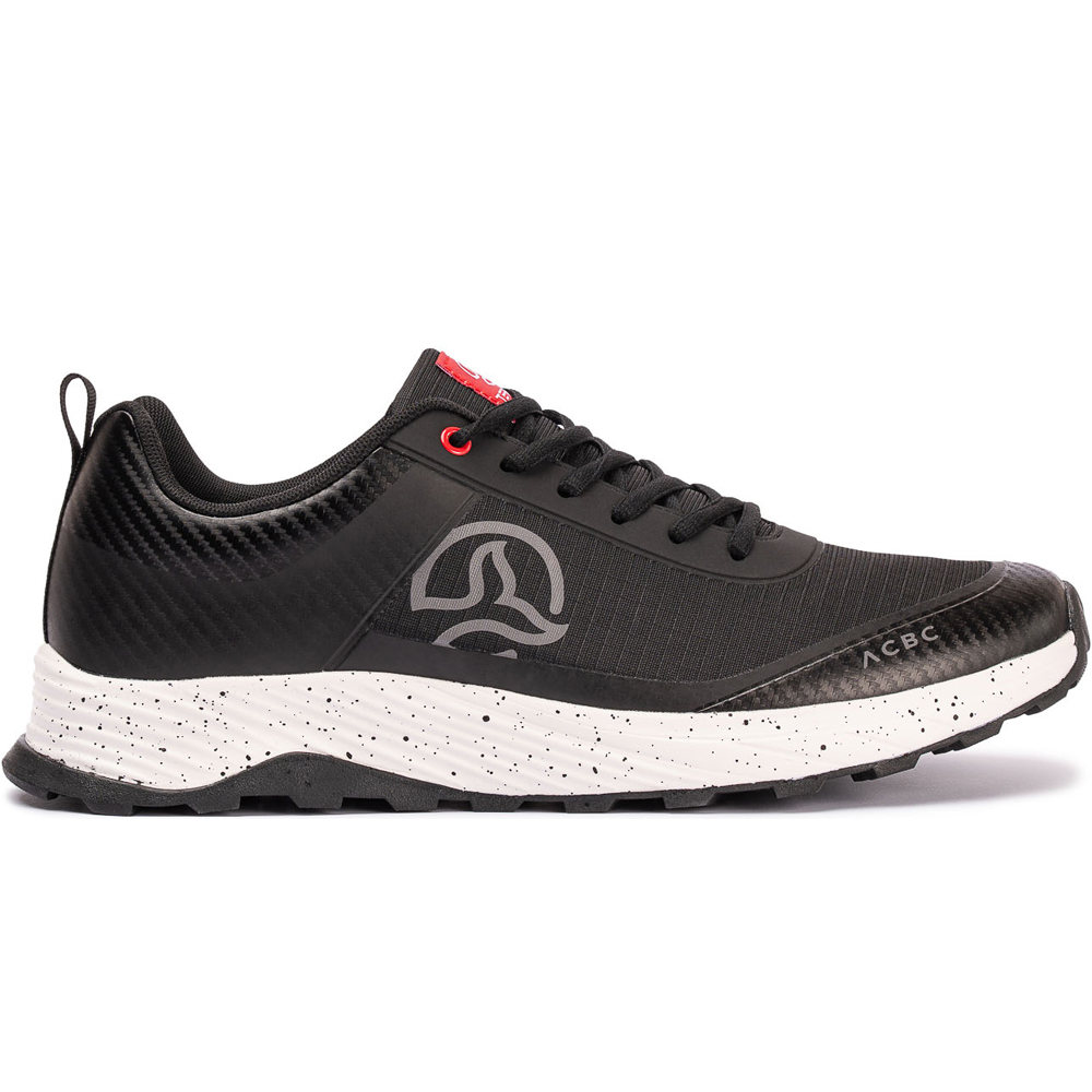 Red bay sp-1 zapatilla moda hombre Negro (44)