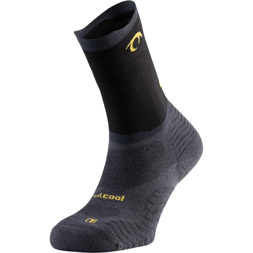 Rise five calcetines running Negro (35-38)
